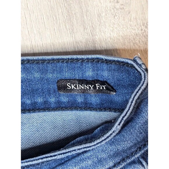 Judy Blue Jeans Women’s Size 1/25 Skinny Fit Raw Hem Distressed - Picture 6 of 13